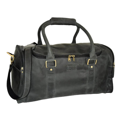Menzo MB35 Reisetasche Büffelleder/schwarz