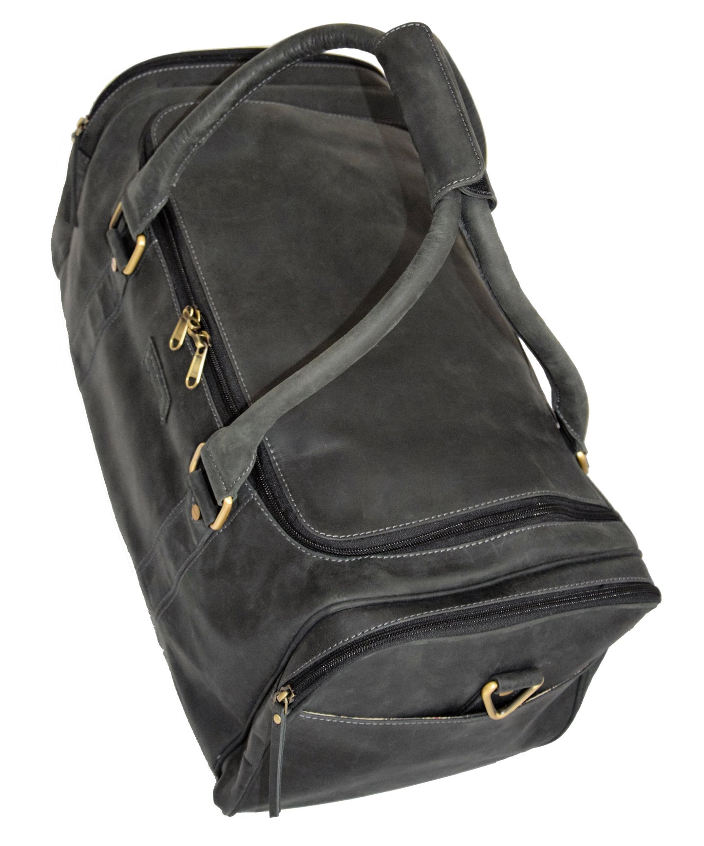 Menzo MB35 Reisetasche Büffelleder/schwarz