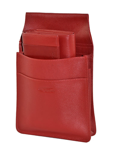 Menzo S6 Kellnerset Rindsleder/rot